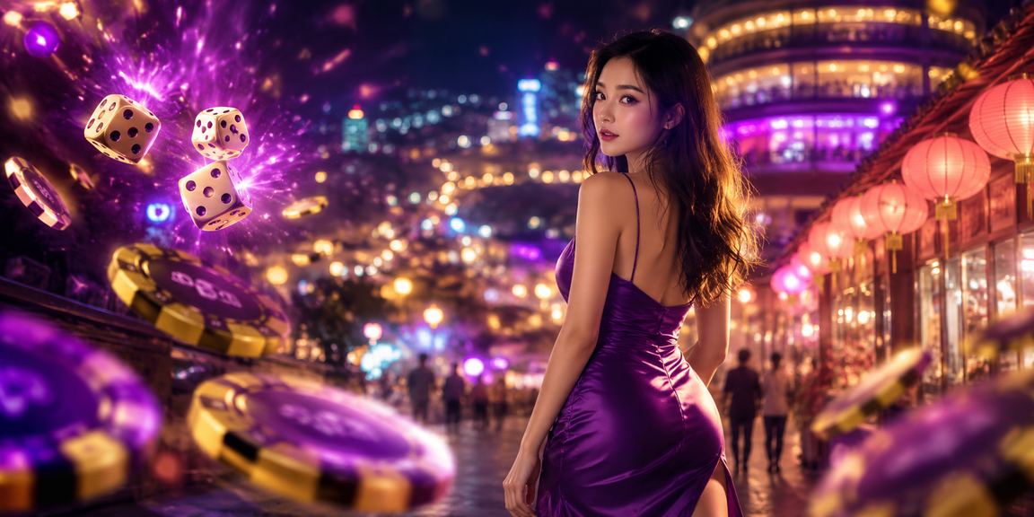 Người dùng tại chợ đêm Đà Lạt chơi Tài Xỉu và casino qua ứng dụng điện thoại