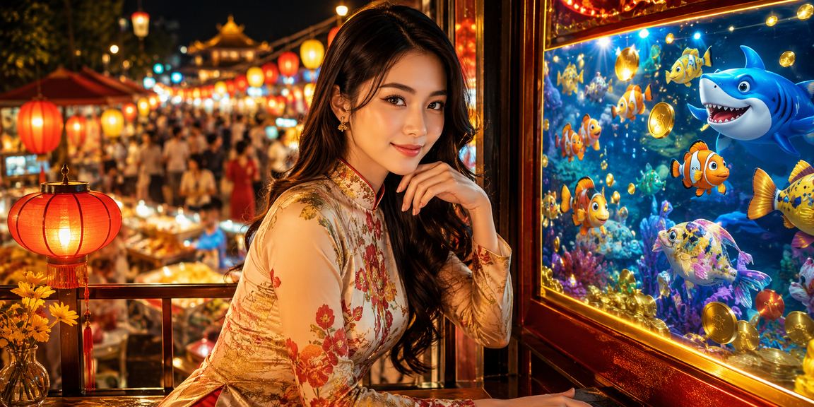 Người dùng Hà Nội ngồi cà phê chơi bắn cá và thực hiện thanh toán trực tuyến trên điện thoại